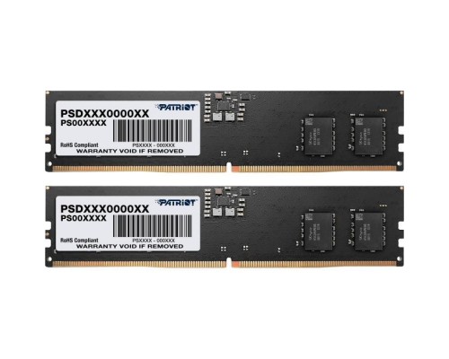 Модуль пам'яті для комп'ютера DDR5 16GB (2x8GB) 4800 MHz Signature Line Patriot (PSD516G4800K)