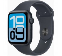 Смарт-годинник Apple Watch SE 3 GPS 44mm Midnight Aluminium Case with Midnight Sport Band - M/L (MEHQ4RK/A)