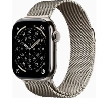 Смарт-годинник Apple Watch Series 11 GPS + Cellular 42mm Natural Titanium Case with Natural Milanese Loop (MF8P4RK/A)