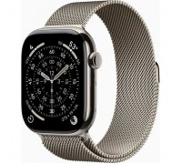 Смарт-годинник Apple Watch Series 11 GPS + Cellular 46mm Natural Titanium Case with Natural Milanese Loop - M/L (MFD04RK/A)