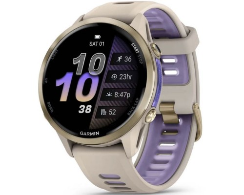 Смарт-годинник Garmin Forerunner 970, French Gray/Indigo, GPS (010-02969-12)