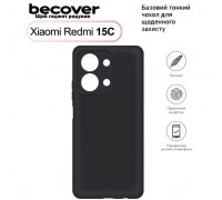 Чохол до мобільного телефона BeCover Silicone Xiaomi Redmi 15С 4G/5G Black (713784)
