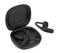 Навушники Choetech Open-ear з LED дисплеєм Black (BH-T25-BK)