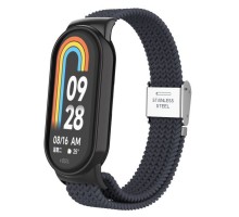 Ремінець до фітнес браслета Armorstandart Braided Solo Loop для Xiaomi Smart Band 10/9/8 Charcoal (ARM86881)