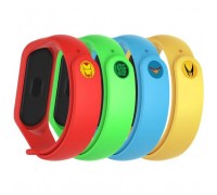 Ремінець до фітнес браслета Armorstandart комплект 4шт Xiaomi Mi Band 7/6/5 Superhero Edition (ARM77059)