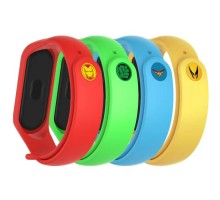 Ремінець до фітнес браслета Armorstandart комплект 4шт Xiaomi Mi Band 7/6/5 Superhero Edition (ARM77059)