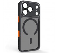 Чохол до мобільного телефона Armorstandart Unit-C MagCase SE Apple iPhone 17 Pro Black Orange (ARM86318)