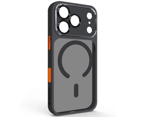 Чохол до мобільного телефона Armorstandart Unit-C MagCase SE Apple iPhone 17 Pro Black Orange (ARM86318)
