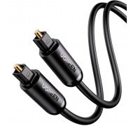 Кабель мультимедійний Optical Toslink 3.0m AV122 black Ugreen (70893)