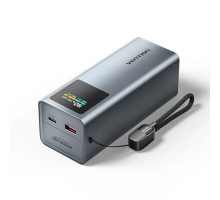 Батарея універсальна Vention 20000 mAh 100W Gray TFT Display Type (FKCH0)