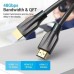 Кабель мультимедійний HDMI M to HDMI M 10.0m 8K60Hz black Vention (AANBL)