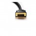 Кабель мультимедійний HDMI M to DVI M 1.0m 4K60Hz black Vention (ABFBF)