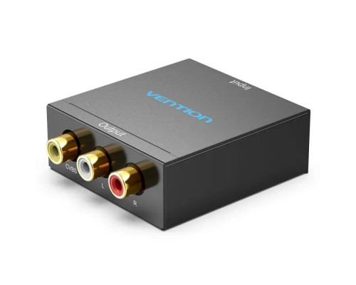 Конвертор HDMI to RCA Metal Type black Vention (AEEB0)