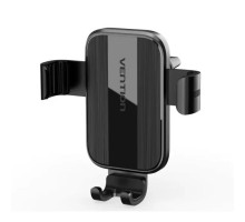 Універсальний автотримач Vention 4.7-7.2" на дефлектор, чорний (KCTB0)