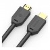 Кабель мультимедійний HDMI M to HDMI M 3.0m V2.0 4K 60Hz HP (HP_DHC-HD01-03M)