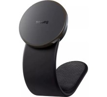 Універсальний автотримач Baseus C02 Pro Series Magnetic Wireless Charging Car Mount Cluster Black (C40156000111-00)