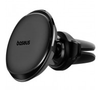Універсальний автотримач Baseus Magnetic Car Mount Phone Holder with Cable Clip Air Vent Version Cluster Black (C40141201113-00)