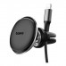 Універсальний автотримач Baseus Magnetic Car Mount Phone Holder with Cable Clip Air Vent Version Cluster Black (C40141201113-00)