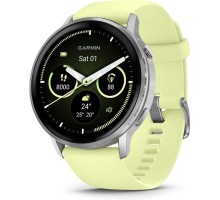 Смарт-годинник Garmin Venu 4 (45mm), Gray w/ Silver + Citron, GPS смарт-годинник (010-03014-02)