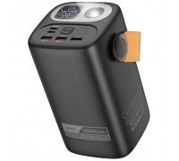 Батарея універсальна HOCO 60000mAh Astrum PD/100W, QC/3.0, LED lamp, Black (DB160 / 714724)
