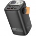 Батарея універсальна HOCO 60000mAh Astrum PD/100W, QC/3.0, LED lamp, Black (DB160 / 714724)