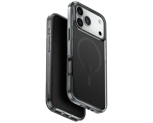 Чохол до мобільного телефона Uniq Clario iPhone 17 Pro Max Magclick Charging Black (8886463694831)