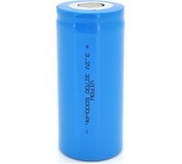 Акумулятор 32700 6000mAh, LiFePO4, FlatTop, 3.2V, Blue Vipow (IFR32700-6000mAhFT / 31076)