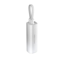 Батарея універсальна Vention 5000mAh 20W PD, USB-C In/Out, Lightning In/Out, with cable, Gradient Gray (FHWM0)