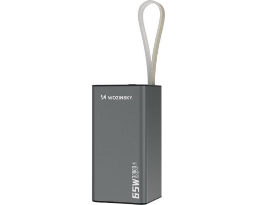 Батарея універсальна Wozinsky 30000mAh, K65+ 65W 30000mAh 2*USB-C, USB-A (5907769364457)