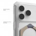 Чохол до мобільного телефона UAG Plasma XTE MagSafe iPhone 17 Pro Max Clear/Titanium (114528114G36)