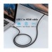 Кабель мультимедійний USB-C to HDMI M 2.0m V2.0 4K 60Hz black Vention (CRBBH)