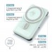 Батарея універсальна ColorWay 10 000 mAh PD/22.5W, 15W MagSafe & Watch Wireless Aquamarine (CW-PB100LPA2MT-WPDD)