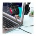 Кабель мультимедійний USB-C to 3.5mm M 1.0m gray Essager (EZJE02-0G)