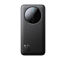 Батарея універсальна JOYROOM 10000mAh 12W 2*USB-A, USB-C In/Out, Black (JR-PBF12 / 6956116713256)