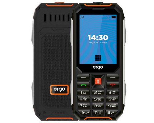 Мобільний телефон Ergo E283 Black Orange