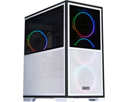 Корпус для ПК 1stPlayer IF8-WH-4FO7-14-W