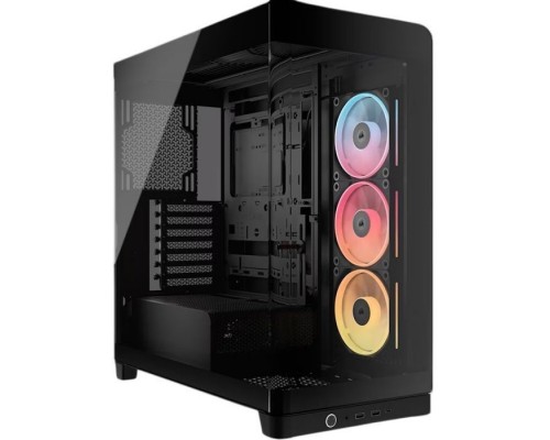 Корпус для ПК Corsair FRAME 4500X LX-R RGB Tempered Glass Black (CC-9011316-WW)