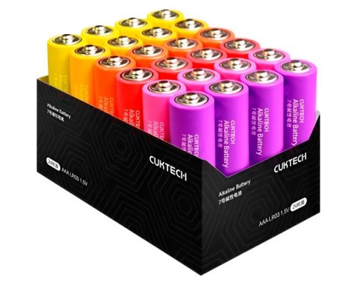 Батарейка CUKTECH AAA rainbow alkaline battery * 24 (CUKAAB09CNCM)