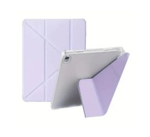 Чохол до планшета BeCover Ultra Slim Origami Transparent Apple iPad Air 11" M4 2026 Purple (715186)