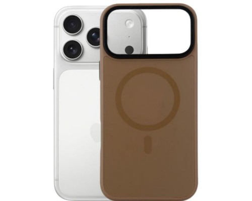 Чохол до мобільного телефона BeCover FIBRA ArcLine MagSafe Apple iPhone 17 Pro Max Brown (715388)