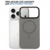 Чохол до мобільного телефона BeCover FIBRA ArcLine MagSafe Apple iPhone 17 Pro Max Gray (715389)