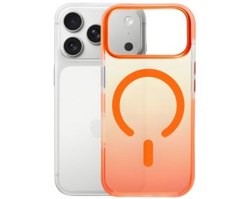 Чохол до мобільного телефона BeCover FIBRA Shock-Proof MagSafe Apple iPhone 17 Pro Max Orange (715473)