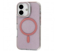 Чохол до мобільного телефона BeCover FIBRA Star Shine MagSafe Apple iPhone 17 Light Pink (715414)
