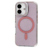 Чохол до мобільного телефона BeCover FIBRA Star Shine MagSafe Apple iPhone 17 Light Pink (715414)