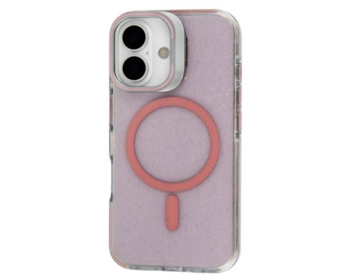 Чохол до мобільного телефона BeCover FIBRA Star Shine MagSafe Apple iPhone 17 Light Pink (715414)