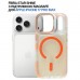 Чохол до мобільного телефона BeCover FIBRA Star Shine MagSafe Apple iPhone 17 Pro Max Orange (715436)