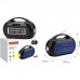Акустична система NEWVEW NV-V50 Solar Panel/BT/USB/TF/FM/AUX Blue (NWVW-NV-V50-BL)