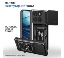 Чохол до мобільного телефона BeCover Military Motorola Edge 60 Fusion Black (715522)