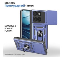 Чохол до мобільного телефона BeCover Military Motorola Edge 60 Fusion Blue (715523)