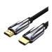 Кабель мультимедійний HDMI M to HDMI M 2.0m V2.1 8K60Hz braided black Vention (AALBH)